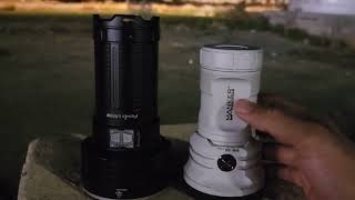 Manker mk38 sft VS Fenix Lr50r [upl. by Kala]