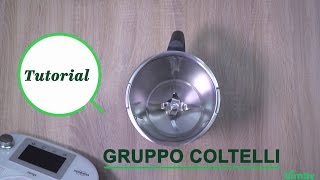 Montare e smontare il Gruppo Coltelli  Video Tutorial Bimby® TM5 [upl. by Crooks]