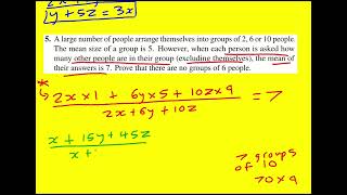 Cayley 2024 q5 UKMT Cayley Mathematical Olympiad [upl. by Eive]