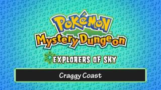 030  Craggy Coast  Pokémon Mystery Dungeon  Explorers of Sky [upl. by Hurty]