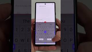 EASIER TYPING on Google Pixel 6 shorts [upl. by Hubey]