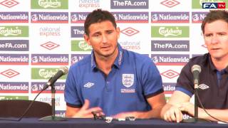 World Cup 2010  Frank Lampard  England Press Conference 050610 [upl. by Fredie504]