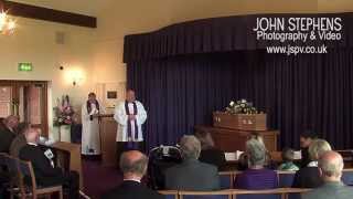 Funeral video Mrs Madge Howe Lichfield Staffordshire JSPV [upl. by Dnama]