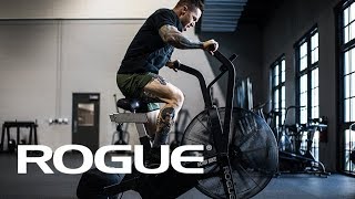 Rogue Echo Bike vs Titan Fan Bike Ultimate Garage Gym Air Bike [upl. by Torre]