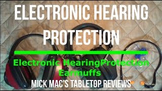 Electronic Hearing Protection PROHEAR EM066 Tabletop Review  Episode 202424 [upl. by Ohs533]