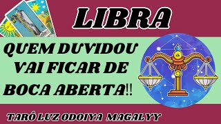 LIBRA♎TUDO MUDOU E VOCÊ VAI PERCEBER‼️ CHEGA DE ENGOLIR SAPO‼️ VC VAI DEIXAR GENTE DE BOCA ABERTA‼️ [upl. by Lore]