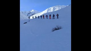 Séjour CAF Bourges multiactivités neige Valloire 2024 [upl. by Perni4]