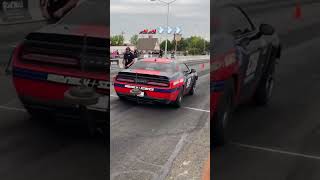 Westen Champlin nitrous challenger shorts trending burnout Vs a Viper Roadkill nights [upl. by Shira369]