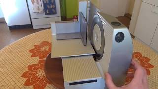 TESTFunktionsprüfung Allesschneider Siemens Functional check Food Slicer [upl. by Orji]