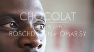 Chocolat Interview avec Roschdy Zem et Omar Sy [upl. by Nyrrek176]