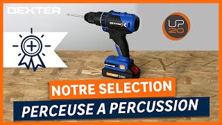 🛠️ Découvrez la perceuse à percussion Brushless sans fil Dexter UP20 [upl. by Drarreg]