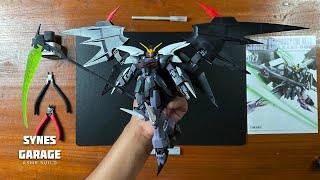 Gundam Deathscythe Hell MG 1100  ASMR BUILD  Model kit by TT Hongli  GundamEndless Waltz [upl. by Hettie]