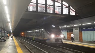 TRENI NELLA METROPOLITANA DI NAPOLI A NAPOLI MONTESANTO [upl. by Ecyle]