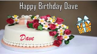 Happy Birthday Dave Image Wishes✔ [upl. by Yhtommit]