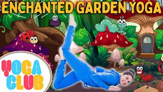 Enchanted Garden Kids Yoga 🦋 Yoga Club Week 59  Cosmic Kids Yoga [upl. by Rufena526]