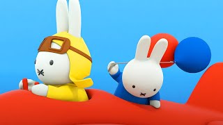 Plane Flying Adventure  Miffy  Full Episodes [upl. by Cave991]