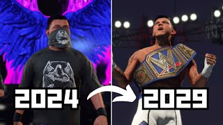 I Booked the Next 5 Years of Dominik Mysterios WWE Career WWE 2K [upl. by Nesyla]