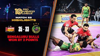 Bengaluru Bulls Make Stunning Comeback to Pip Patna Pirates  PKL 10 Highlights Match 62 [upl. by Jonette]