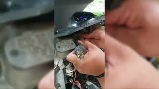 how to install mio sporty digital speedometer [upl. by Wan]