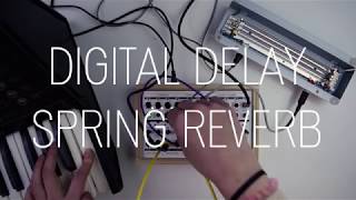 FIELD KIT FX ACTION  DIGITAL DELAY amp SPRING REVERB [upl. by Sucitivel]