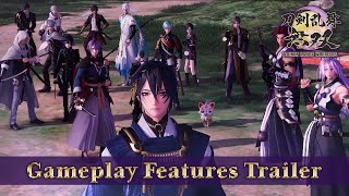 Touken Ranbu Warriors  Gameplay Features Trailer [upl. by Tull]