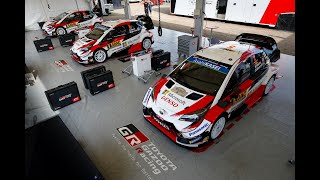 WRC Rallye Deutschland 2019 Service Park Bostalsee Ott Tänak Jari Matti Latvala Kris Meeke [upl. by Julie536]