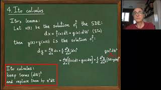 Lesson 6 35 Stochastic differential equations Part 3 [upl. by Cass]