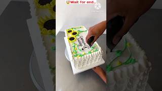 Cake makeover Decoration ideas for small cake and bhia or didi viral video please subscribe [upl. by Dorella]