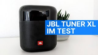 Stylishes DAB Radio mit Bluetooth und viel Bass JBL Tuner XL Test [upl. by Axe]