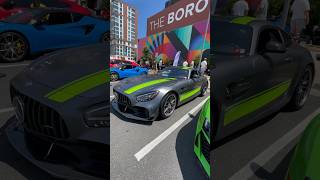 Mercedes GT R  cool paint job mercedes mercedesgtr gtr mbusa tysonscorner carsandcoffee [upl. by Alakim]