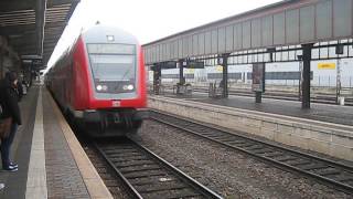 RE1 aus Koblenz Hbf nach Saarbrücken Hbf fährt ein in Trier Hbf [upl. by Javler]