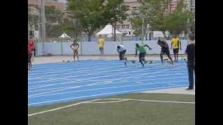 Usain Bolt and Yohan Blake 2011 40m Block start in High quality slow motion wwwmattybdeptcom [upl. by Llednik78]