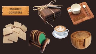 How to Make Handmade Wooden Coasters in Easy Steps [upl. by Corene815]