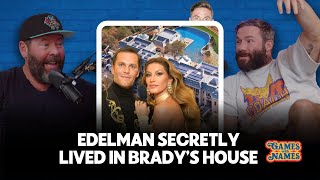 Julian Edelman Lived in Tom Brady and Gisele Bundchens Mansion in California Without Them Knowing [upl. by Ordnas17]