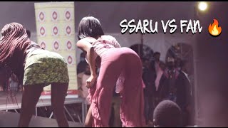 SSARU VS FAN  TWERKING COMPETITION  WHO WON [upl. by Suzette]