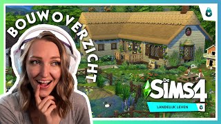 COTTAGECORE MEUBELS 🍄🌾  Sims 4 Landelijk Leven Koop en Bouwoverzicht [upl. by Lirba]