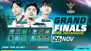 ID Free Fire World Series  Grand Finals [upl. by Syla386]