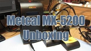 SDG 01 Metcal MX5251 Soldering Station Unboxing [upl. by Rehotsirhc]