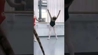 Pink Ballet Practice  Exercise Flexibility stretching shorts ballet balletvideo [upl. by Corder614]