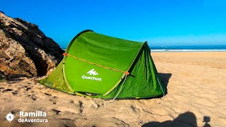 🏕ACAMPADA y SURF en Praia do AMADO ROADTRIP PORTUGAL 3🇵🇹 [upl. by Netfa]