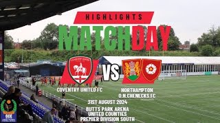 Extended Highlights  Coventry United FC vs Northampton ONChenecks FC [upl. by Bethina]