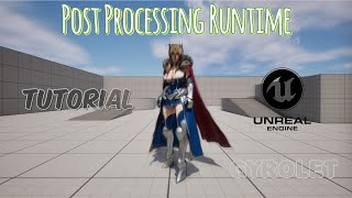 Change Post Processing at Runtime in UE5  Easy Setup  Tutorial unreal [upl. by Ayaladnot]