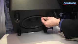 JBL LSR310S Studio Subwoofer Overview  Sweetwater at Winter NAMM 2014 [upl. by Nodababus512]