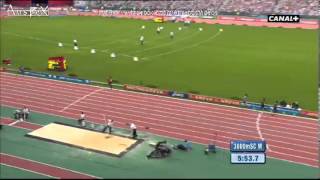 3000m steeplechase men meeting Areva Paris 2013 Mekhissi new Area Record 80009 [upl. by Lihkin327]