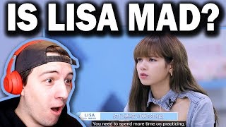 BLACKPINK LISA Youth With You Clip 2 LISA shared her experience to encourage trainees REACTION [upl. by Stoat]