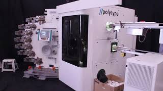 POLYTYPE  BDM 482 Cup Printing Machine [upl. by Cryan693]