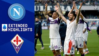 Napoli vs Fiorentina Extended Highlights  Serie A  CBS Sports Golazo [upl. by Sillsby546]