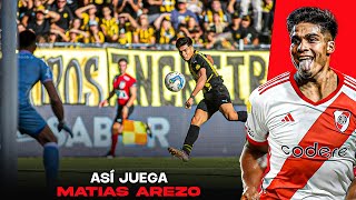 ASÍ JUEGA MATÍAS AREZO 🇺🇾  POSIBLE REFUERZO de RIVER 2024 [upl. by Brina]