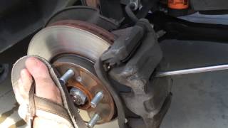 Deglazing your front rotors [upl. by Matrona379]