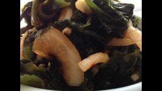 How to Make Korean Seaweed  Miyuk Salad  Korean Food Side Dish Recipe [upl. by Notelrac]